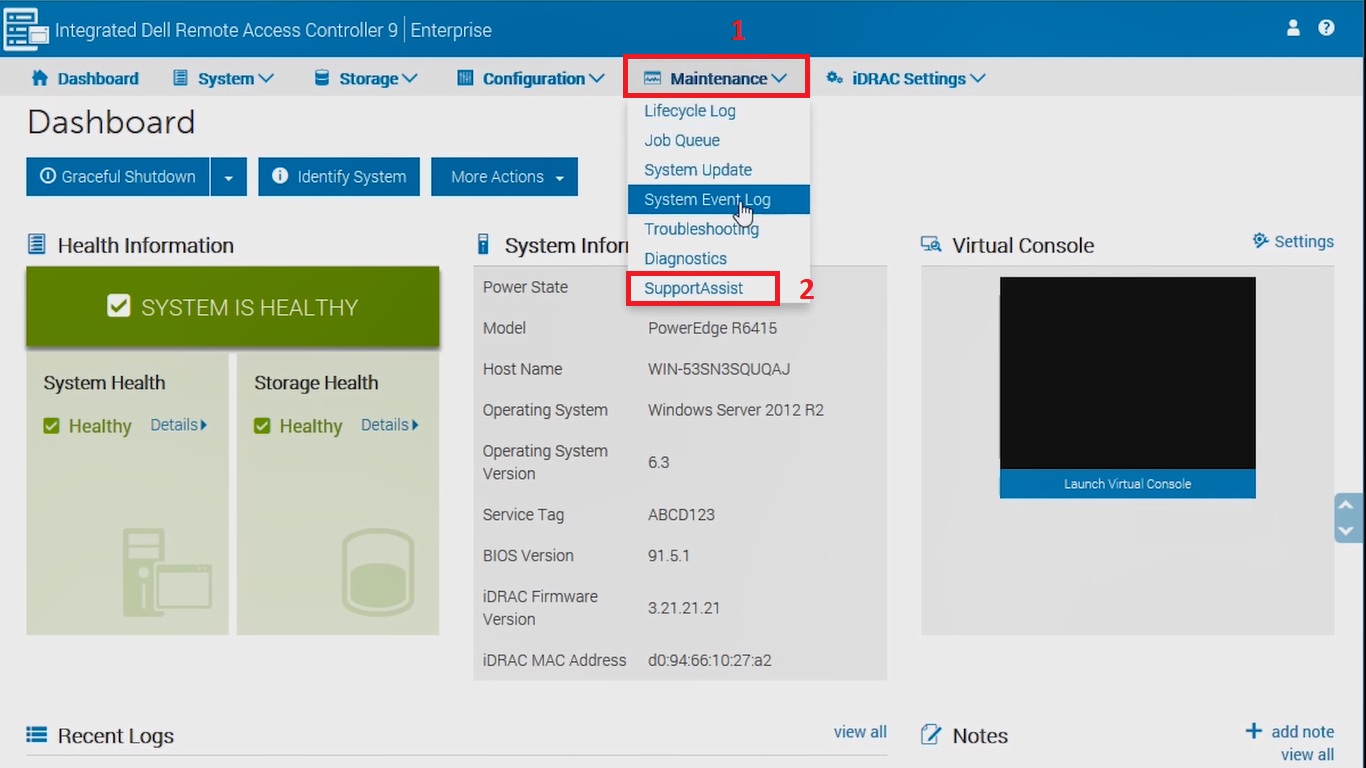 Serverhub_iDRAC9log_5