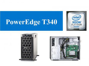 Giới thiệu máy chủ Dell PowerEdge T340 Tower