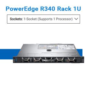 Máy chủ Dell EMC PowerEdge R340